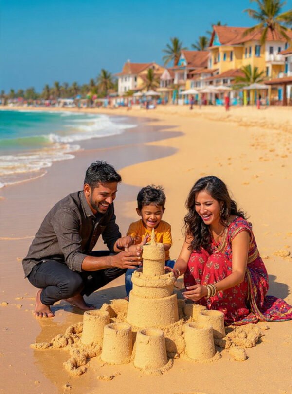 happy-indian-family-enjoying-vacation-at-a-goa-bea